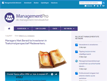 Tablet Screenshot of managementpro.nl