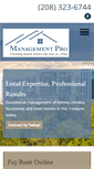 Mobile Screenshot of managementpro.net